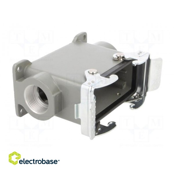 Enclosure: for HDC connectors | size 16B | with double latch | high image 8