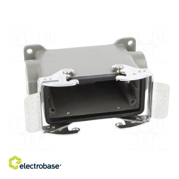 Enclosure: for HDC connectors | size 16B | with double latch | high image 9