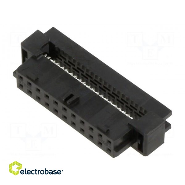Plug | wire-wire/PCB | female | Milli-Grid | 2mm | PIN: 22 | polarized