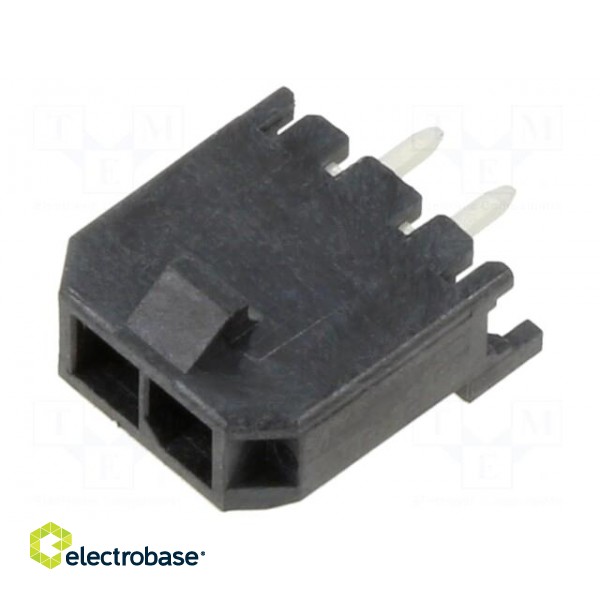 Socket | wire-board | male | Micro-Fit 3.0 | 3mm | PIN: 2 | 5A