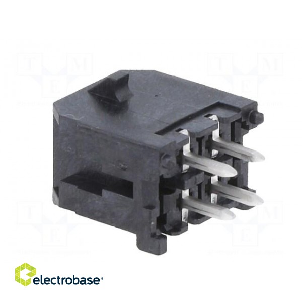 Socket | wire-board | male | Micro-Fit 3.0 | 3mm | PIN: 4 | Layout: 2x2 image 4