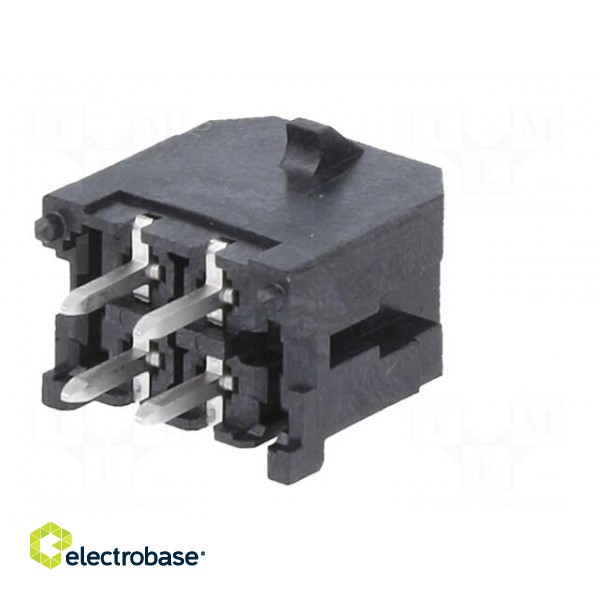 Socket | wire-board | male | Micro-Fit 3.0 | 3mm | PIN: 4 | Layout: 2x2 image 6