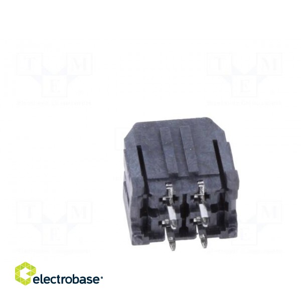 Socket | wire-board | male | Micro-Fit 3.0 | 3mm | PIN: 4 | Layout: 2x2 image 5