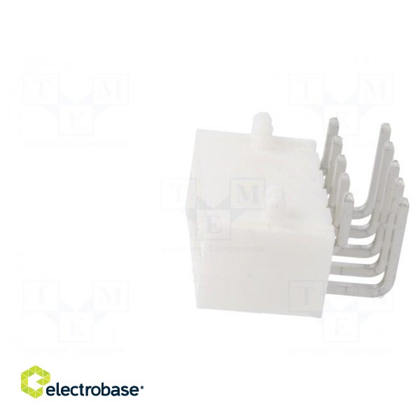 Socket | wire-board | male | Mini-Fit Jr | 4.2mm | PIN: 10 | THT | PCB snap image 3