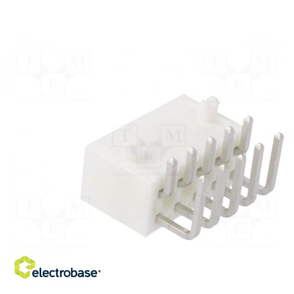 Socket | wire-board | male | Mini-Fit Jr | 4.2mm | PIN: 10 | THT | PCB snap image 4