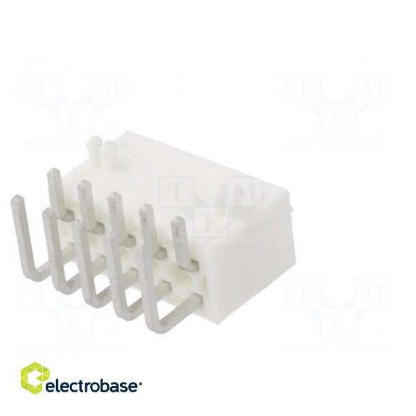 Socket | wire-board | male | Mini-Fit Jr | 4.2mm | PIN: 10 | THT | PCB snap image 6