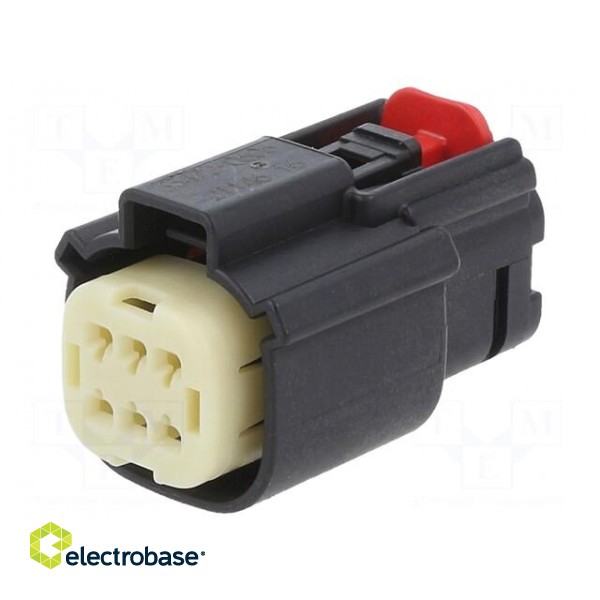 Connector: wire-wire | MX150 | female | plug | for cable | -40÷125°C paveikslėlis 1