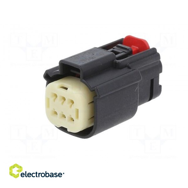 Connector: wire-wire | MX150 | female | plug | for cable | -40÷125°C image 2