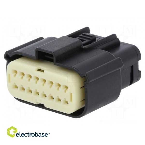 Connector: wire-wire | MX150 | female | plug | for cable | -40÷125°C image 1