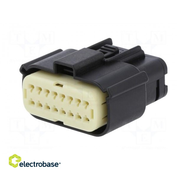 Connector: wire-wire | MX150 | female | plug | for cable | -40÷125°C image 2