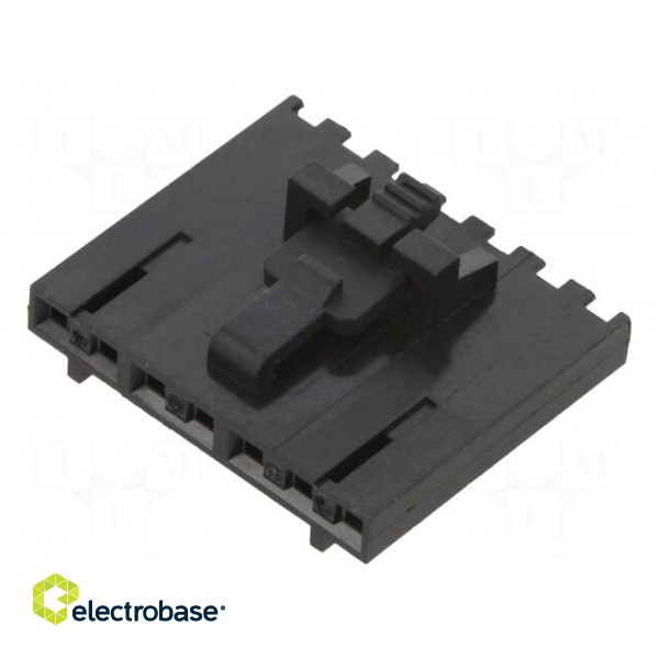 Plug | wire-wire/PCB | female | SL | 2.54mm | PIN: 7 | w/o contacts image 1