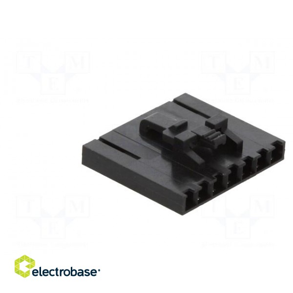 Plug | wire-wire/PCB | female | SL | 2.54mm | PIN: 7 | w/o contacts image 4