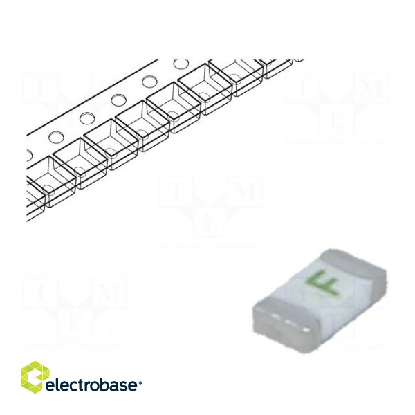 Fuse: fuse | quick blow | 500mA | 63VAC | 63V | 63VDC | SMD | ceramic | 437