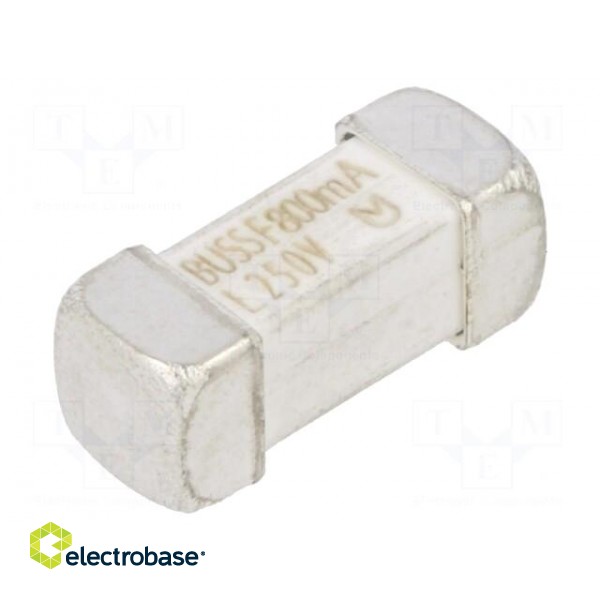 Fuse: fuse | quick blow | 800mA | 350VAC | 250VDC | soldered,SMD