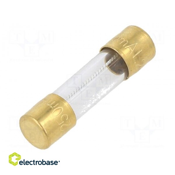 Fuse: fuse | time-lag | 250mA | 250VAC | SMD | cylindrical,glass | 5x20mm