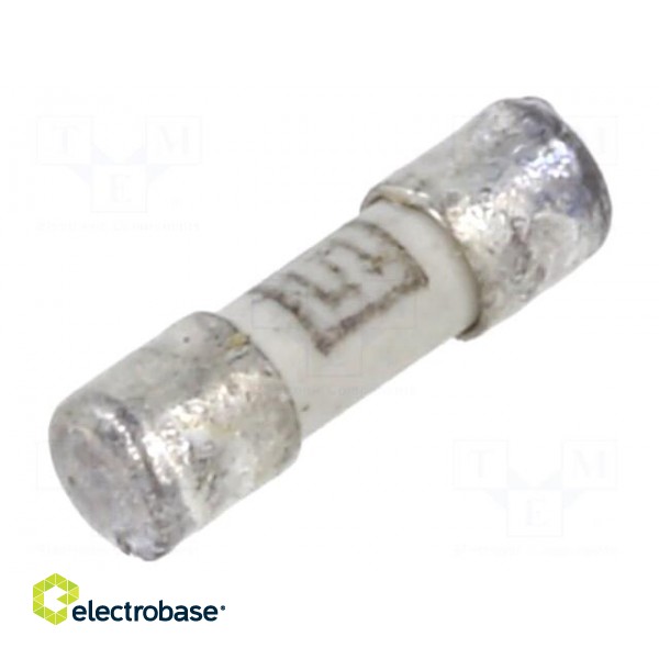 Fuse: fuse | time-lag | 2A | 125VAC | 125VDC | ceramic,cylindrical | MSB