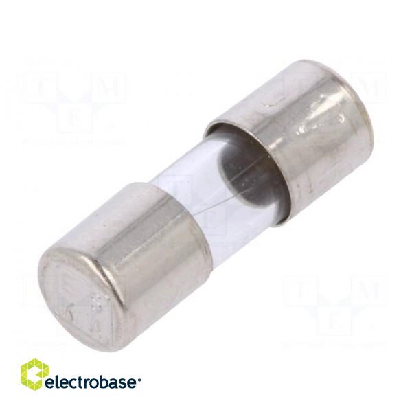 Fuse: fuse | quick blow | 0.25A | 250VAC | cylindrical,glass | 5x15mm