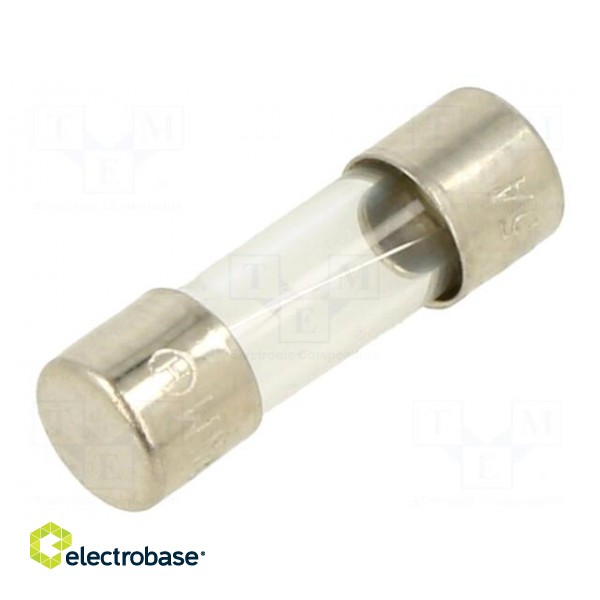 Fuse: fuse | quick blow | 2.5A | 250VAC | glass | 5x15mm