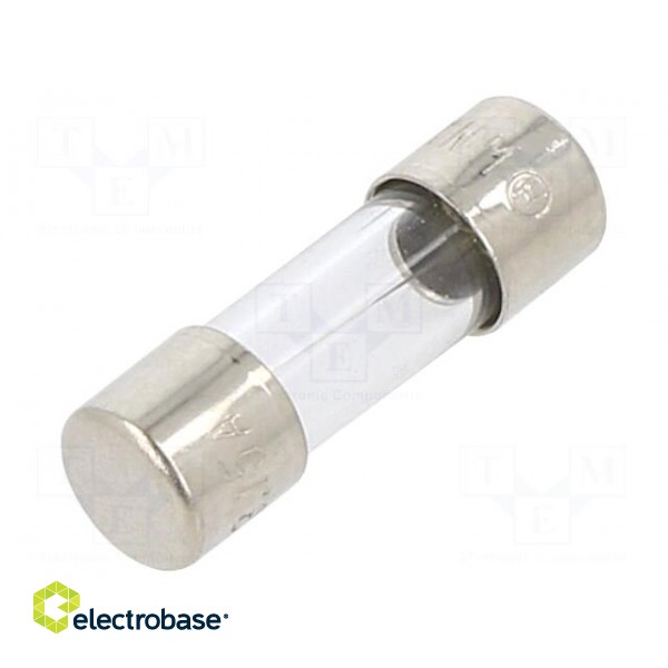 Fuse: fuse | quick blow | 3.15A | 250VAC | glass | 5x15mm