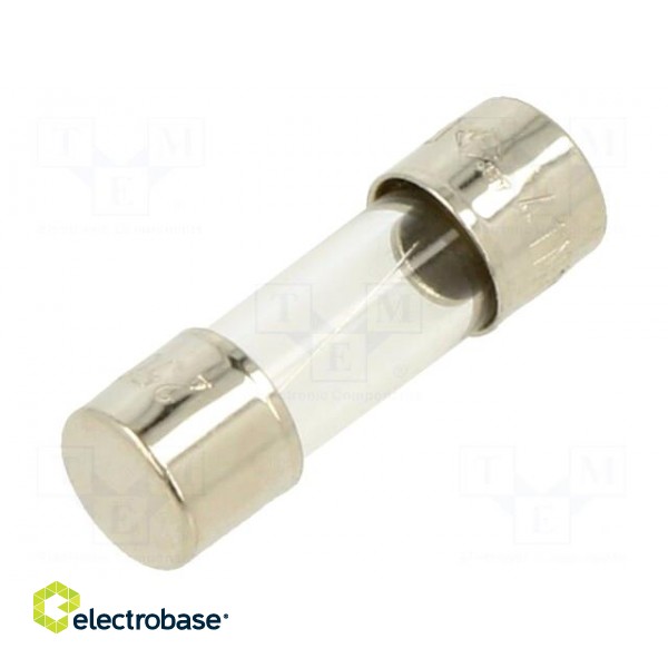 Fuse: fuse | quick blow | 3.5A | 250VAC | glass | 5x15mm