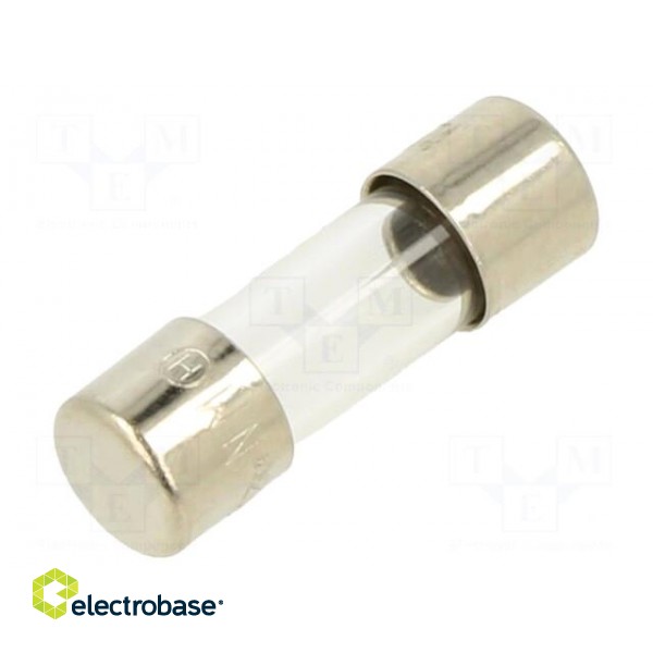 Fuse: fuse | quick blow | 7A | 250VAC | glass | 5x15mm