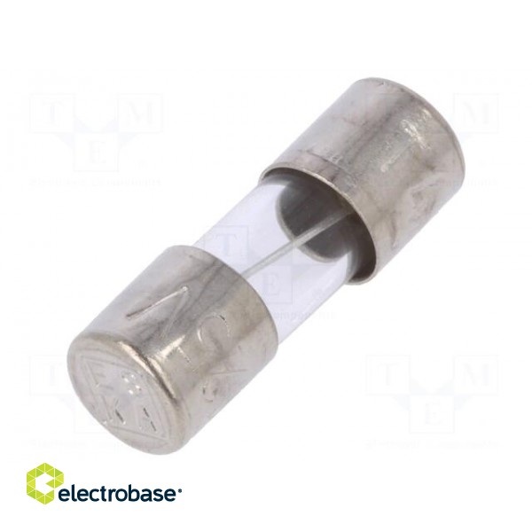 Fuse: fuse | time-lag | 4A | 125VAC | cylindrical,glass | 5x15mm
