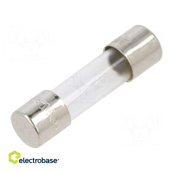 Fuse: fuse | quick blow | 1.25A | 250VAC | cylindrical,glass | 5x20mm