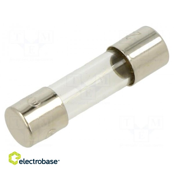 Fuse: fuse | quick blow | 1.5A | 250VAC | glass | 5x20mm | bulk