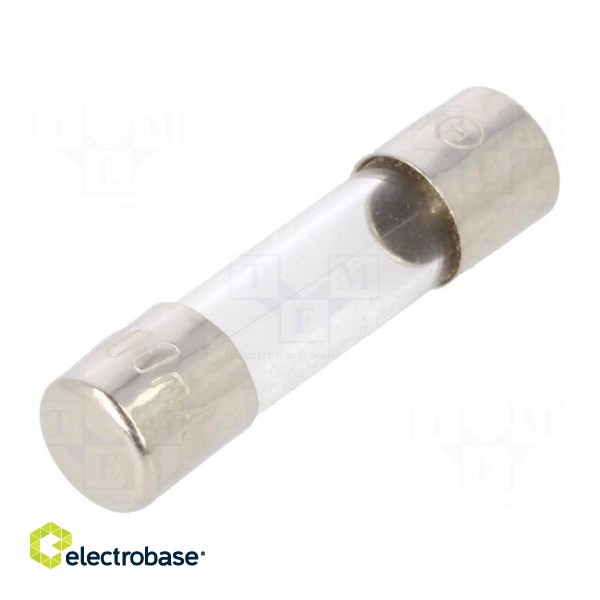 Fuse: fuse | quick blow | 100mA | 250VAC | glass | 5x20mm | bulk