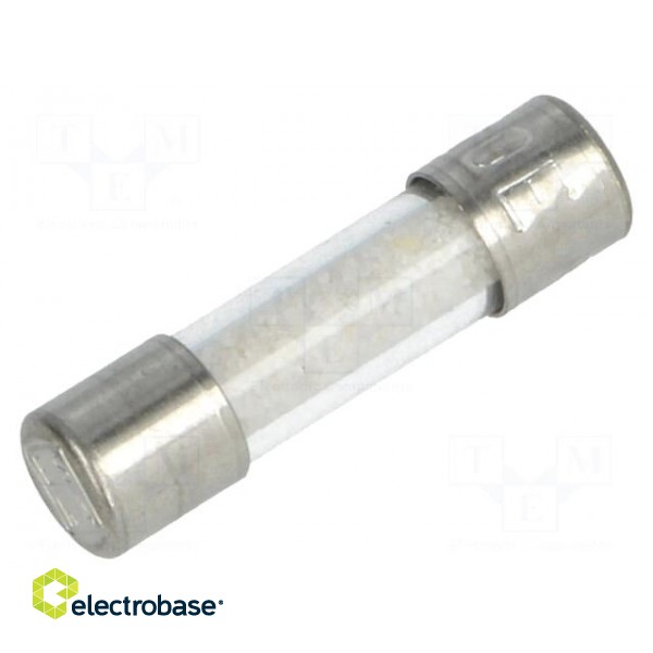 Fuse: fuse | quick blow | 10A | 250VAC | cylindrical,glass | 5x20mm image 1