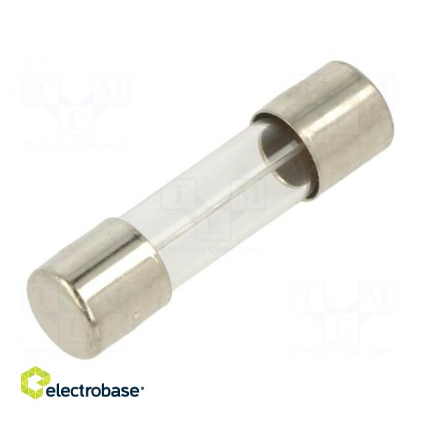 Fuse: fuse | quick blow | 15A | 125VAC | cylindrical,glass | 5x20mm