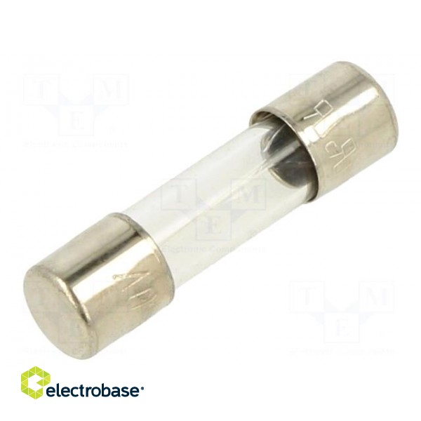 Fuse: fuse | quick blow | 15A | 250VAC | glass | 5x20mm | brass | bulk