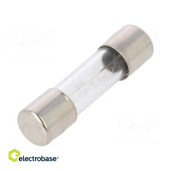 Fuse: fuse | quick blow | 15A | 250VAC | glass | 5x20mm | bulk