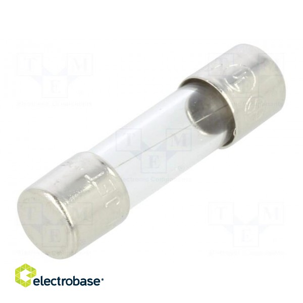Fuse: fuse | quick blow | 1A | 250VAC | cylindrical,glass | 5x20mm | 5MF