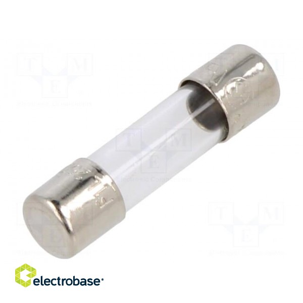 Fuse: fuse | quick blow | 1A | 250VAC | cylindrical,glass | 5x20mm | 5SF