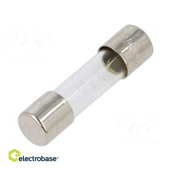 Fuse: fuse | quick blow | 1A | 250VAC | cylindrical,glass | 5x20mm | GMA