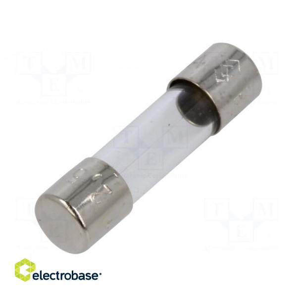 Fuse: fuse | quick blow | 2.5A | 125VAC | cylindrical,glass | 5x20mm