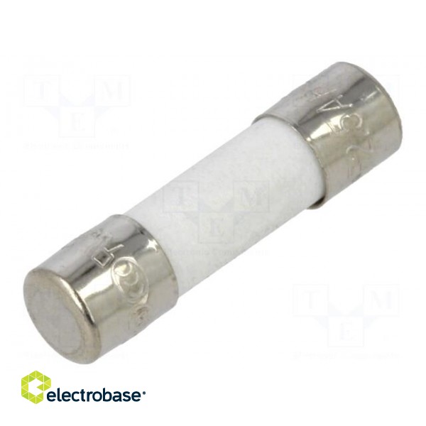 Fuse: fuse | quick blow | 2.5A | 250VAC | ceramic | 5x20mm | brass | FCD