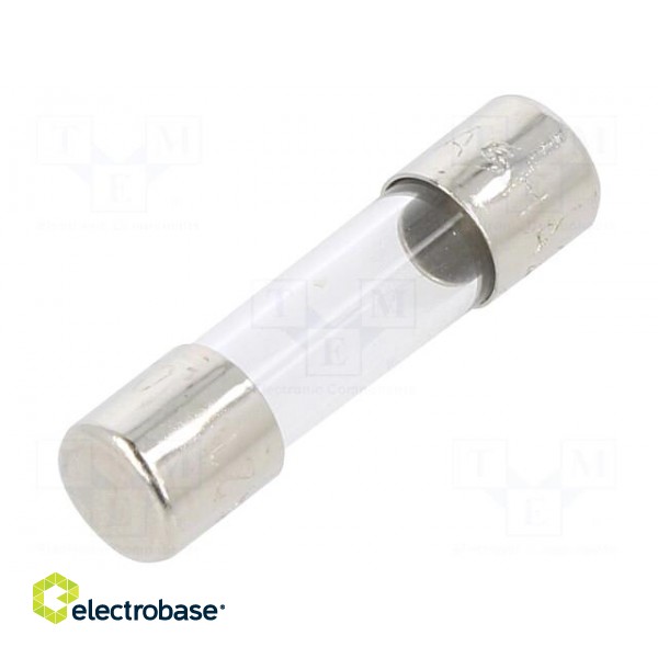 Fuse: fuse | quick blow | 20mA | 220VAC | cylindrical,glass | 5x20mm