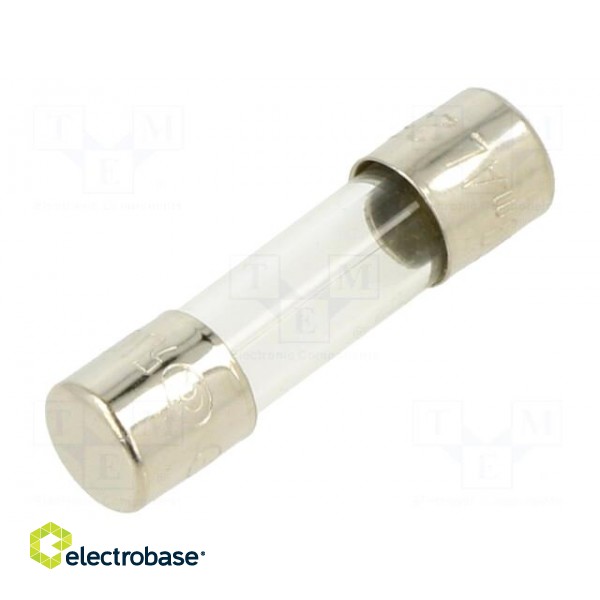 Fuse: fuse | quick blow | 250mA | 250VAC | glass | 5x20mm | brass | bulk