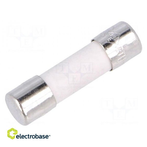 Fuse: fuse | quick blow | 2A | 250VAC | ceramic,cylindrical | 5x20mm
