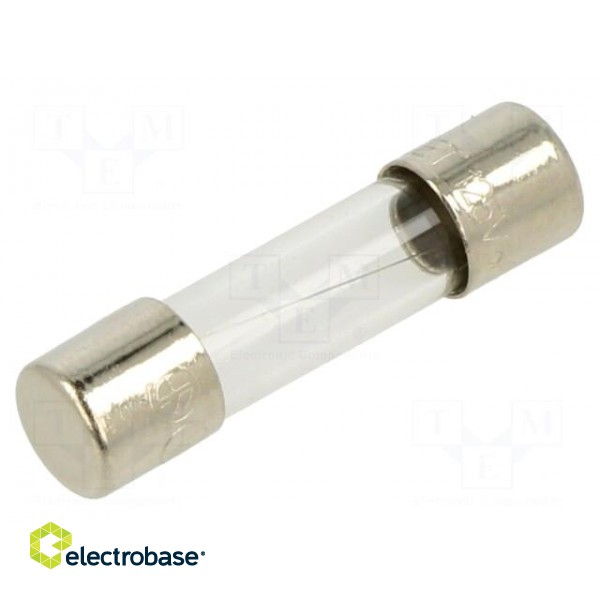 Fuse: fuse | quick blow | 2A | 250VAC | cylindrical,glass | 5x20mm | 5MF