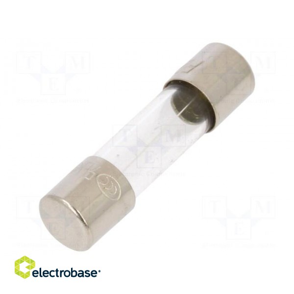 Fuse: fuse | quick blow | 2A | 250VAC | glass | 5x20mm | brass | bulk