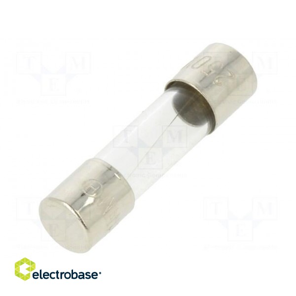 Fuse: fuse | quick blow | 3.15A | 250VAC | glass | 5x20mm | bulk