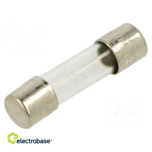 Fuse: fuse | quick blow | 3.5A | 125VAC | cylindrical,glass | 5x20mm