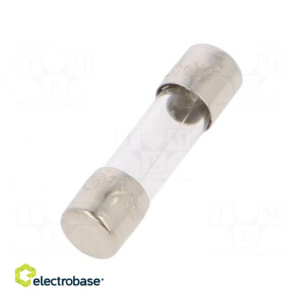 Fuse: fuse | quick blow | 3.5A | 250VAC | cylindrical,glass | 5x20mm
