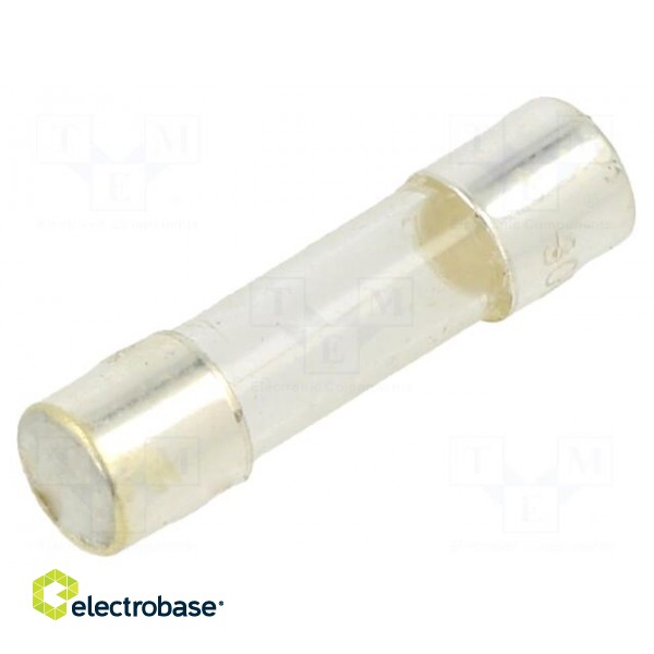 Fuse: fuse | quick blow | 300mA | 250VAC | cylindrical,glass | 5x20mm