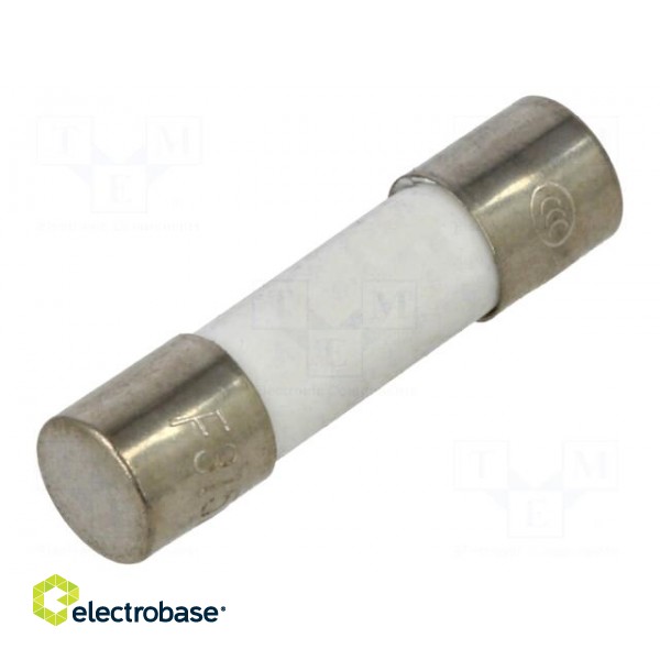 Fuse: fuse | quick blow | 315mA | 250VAC | ceramic | 5x20mm | brass | FCD