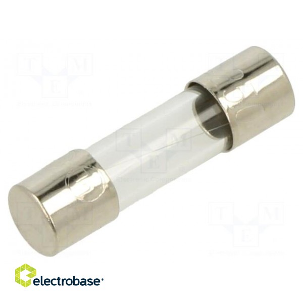 Fuse: fuse | quick blow | 315mA | 250VAC | glass | 5x20mm | bulk