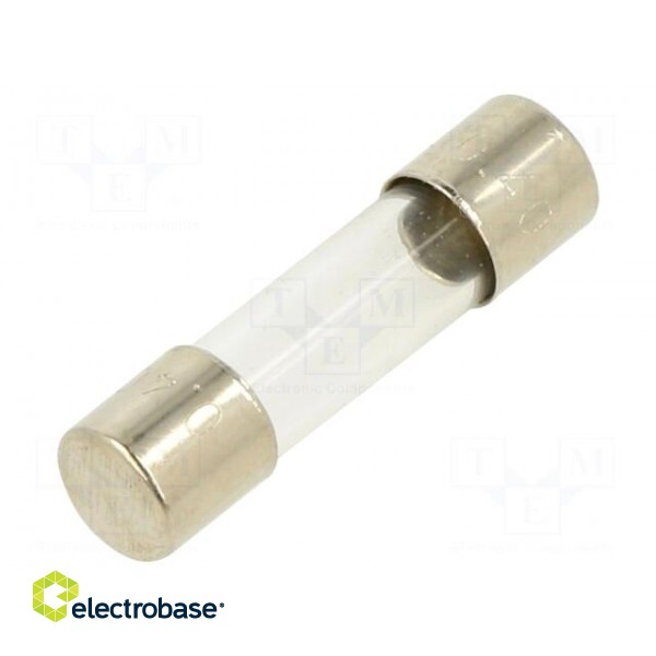 Fuse: fuse | quick blow | 400mA | 220VAC | cylindrical,glass | 5x20mm